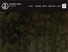 Tablet Screenshot of goodwin-jonesceramics.co.uk